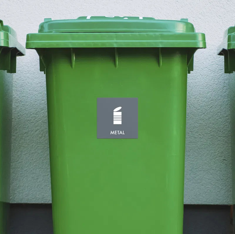 Klistermærke Metal